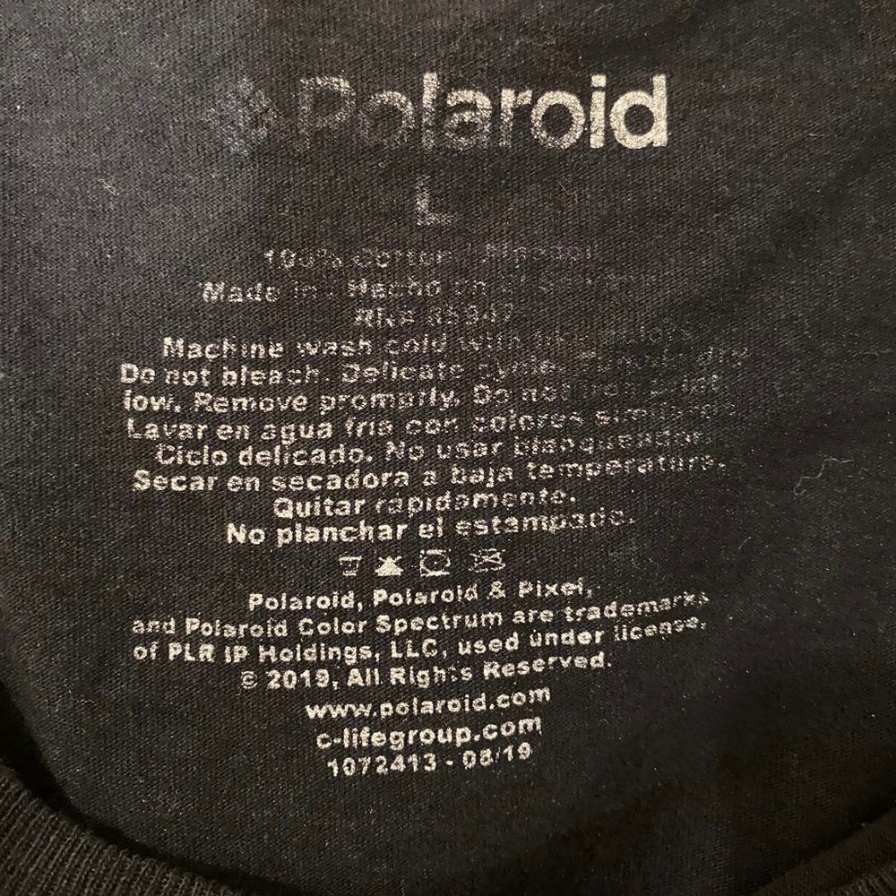 💛3/$15 Men’s Polaroid T-shirt - Picture 3 of 3